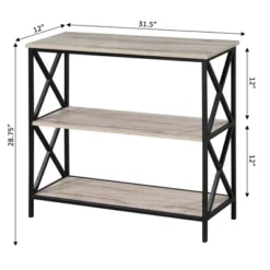 29.25" Tucson 3 Tier Bookcase - Breighton Home 11 29.25" Tucson 3 Tier Bookcase - Breighton Home -Deals Breighton Home Store GUEST ef04bd31 0b0b 42aa ac06 c84b0d14f04e