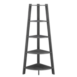 62" Newport 5 Tier Wide Corner Bookcase - Breighton Home 11 62" Newport 5 Tier Wide Corner Bookcase - Breighton Home -Deals Breighton Home Store GUEST f0b055f9 5597 47b5 8526 9ed9f9d03b13