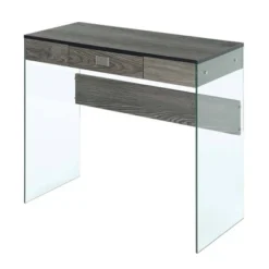 36" SoHo 1 Drawer Glass Desk - Breighton Home 12 36" SoHo 1 Drawer Glass Desk - Breighton Home -Deals Breighton Home Store GUEST f1042db1 734d 4bbe bae7 b3a86977d625
