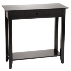 American Heritage Hall Table With Drawer Shelf - Breighton Home -Deals Breighton Home Store GUEST f17a49e3 0875 49ee 8600 dfc0aa6909bc