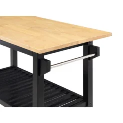 Designs2Go 3 Tier Butcher Block Kitchen Prep Island With Drawer - Breighton Home -Deals Breighton Home Store GUEST f291c9ac a89e 48ee ae92 d6b873da8c05