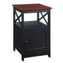 Oxford End Table With Storage Cabinet And Shelf - Breighton Home 15 Oxford End Table With Storage Cabinet And Shelf - Breighton Home -Deals Breighton Home Store GUEST f3efc08f 68cc 4655 8f22 69d43fe48664