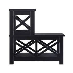 Oxford 2 Step Chairside End Table - Breighton Home 3 Oxford 2 Step Chairside End Table - Breighton Home - Image 3