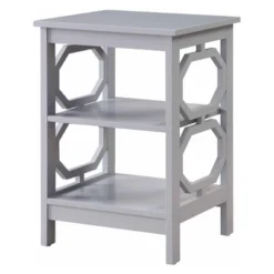 Omega End Table With Shelves - Breighton Home -Deals Breighton Home Store GUEST f6747e36 ebf7 45c4 b451 eebbd43f80d1