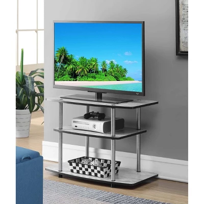 Designs2Go 3 Tier TV Stand For TVs Up To 32" - Breighton Home 1 Designs2Go 3 Tier TV Stand For TVs Up To 32" - Breighton Home