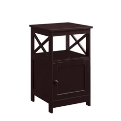 Oxford End Table With Storage Cabinet And Shelf - Breighton Home 18 Oxford End Table With Storage Cabinet And Shelf - Breighton Home -Deals Breighton Home Store GUEST f948cf4f a7f2 4b1a a791 94654dd5bc78