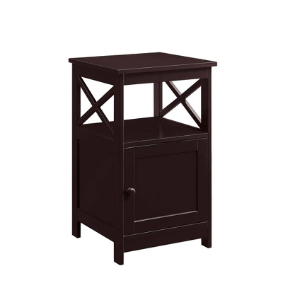 Oxford End Table With Storage Cabinet And Shelf - Breighton Home 8 Oxford End Table With Storage Cabinet And Shelf - Breighton Home - Image 8