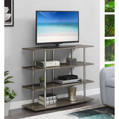Designs2Go XL Highboy 4 Tier TV Stand For TVs Up To 55" - Breighton Home 2 Designs2Go XL Highboy 4 Tier TV Stand For TVs Up To 55" - Breighton Home - Image 2