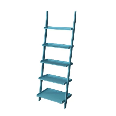 72.25" French Country Bookshelf Ladder - Breighton Home 5 72.25" French Country Bookshelf Ladder - Breighton Home - Image 5